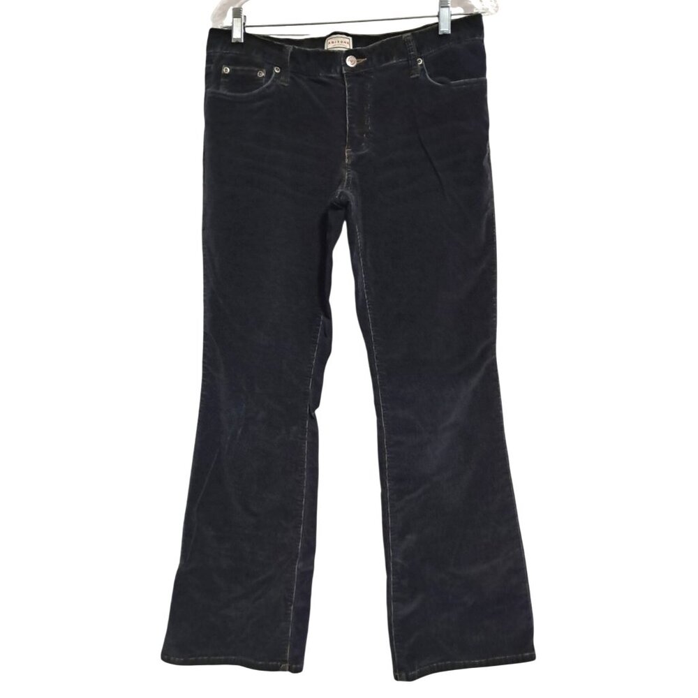 Vintage Y2K Arizona Jean Co. Dark Gray Corduroy Bootcut Stretch Pants Sz 11